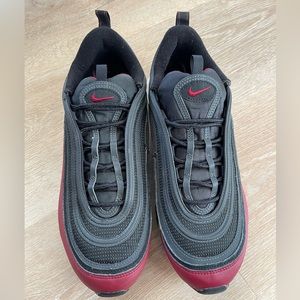 Nike Air Max 97 maroon / black / white Men’s size 12